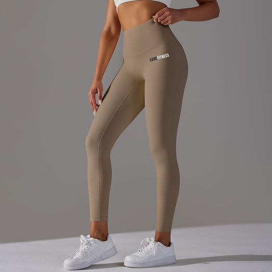 LUXE ANYTIME ANYWHERE LEGGINGS - NUDE