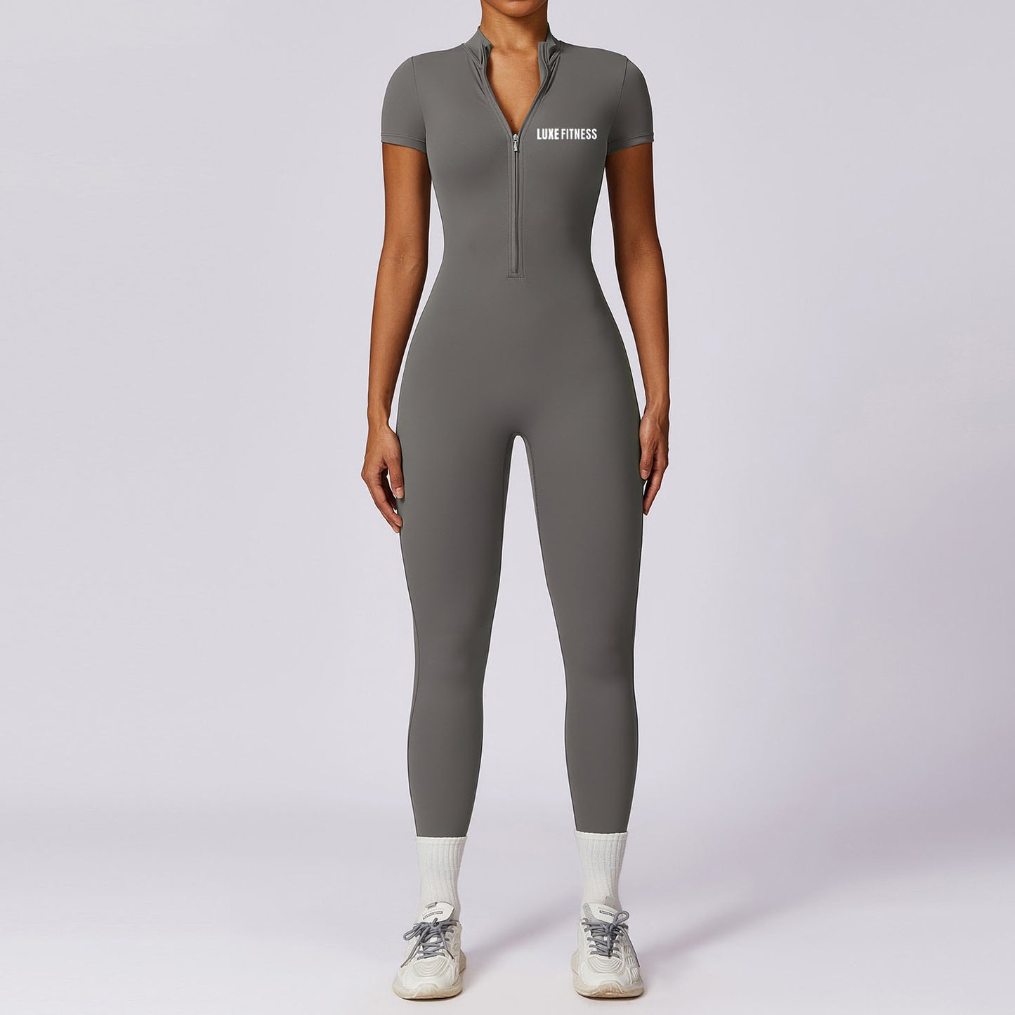 CREW LUV JUMPSUIT - GRAY