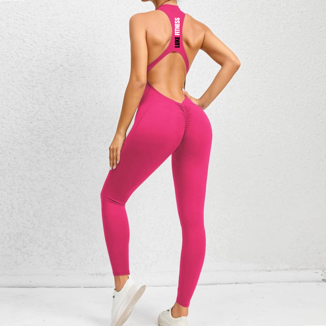 LUXE FAB JUMPSUIT - PINK